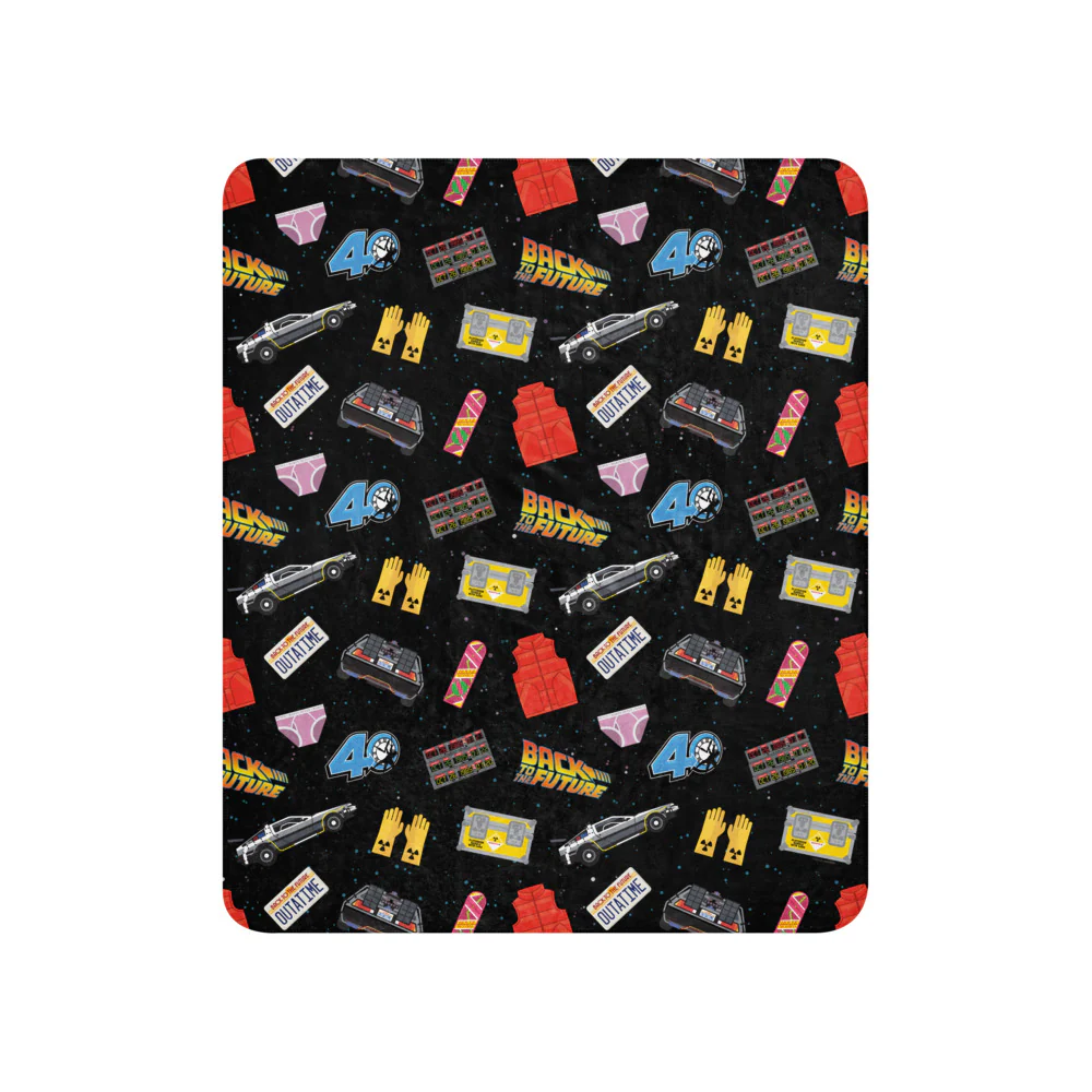 Back to the Future Icons Sherpa Blanket - Image 6
