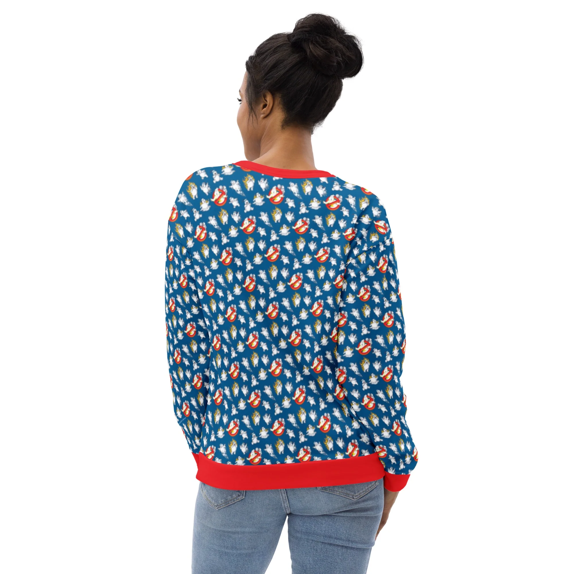 Ghostbusters: Frozen Empire Stay Puft Marshmallow Man Crewneck Sweatshirt - Image 4