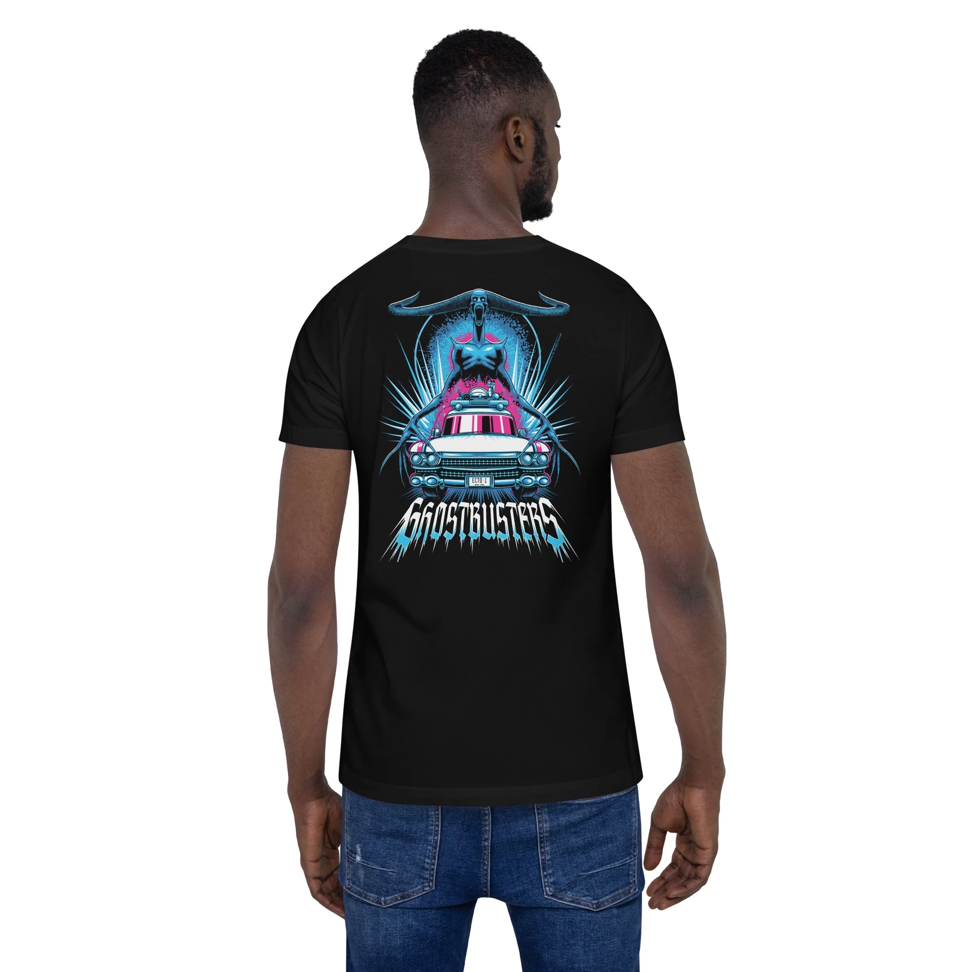 Ghostbusters: Frozen Empire Horned Ghost Short Sleeve T-Shirt - Image 4