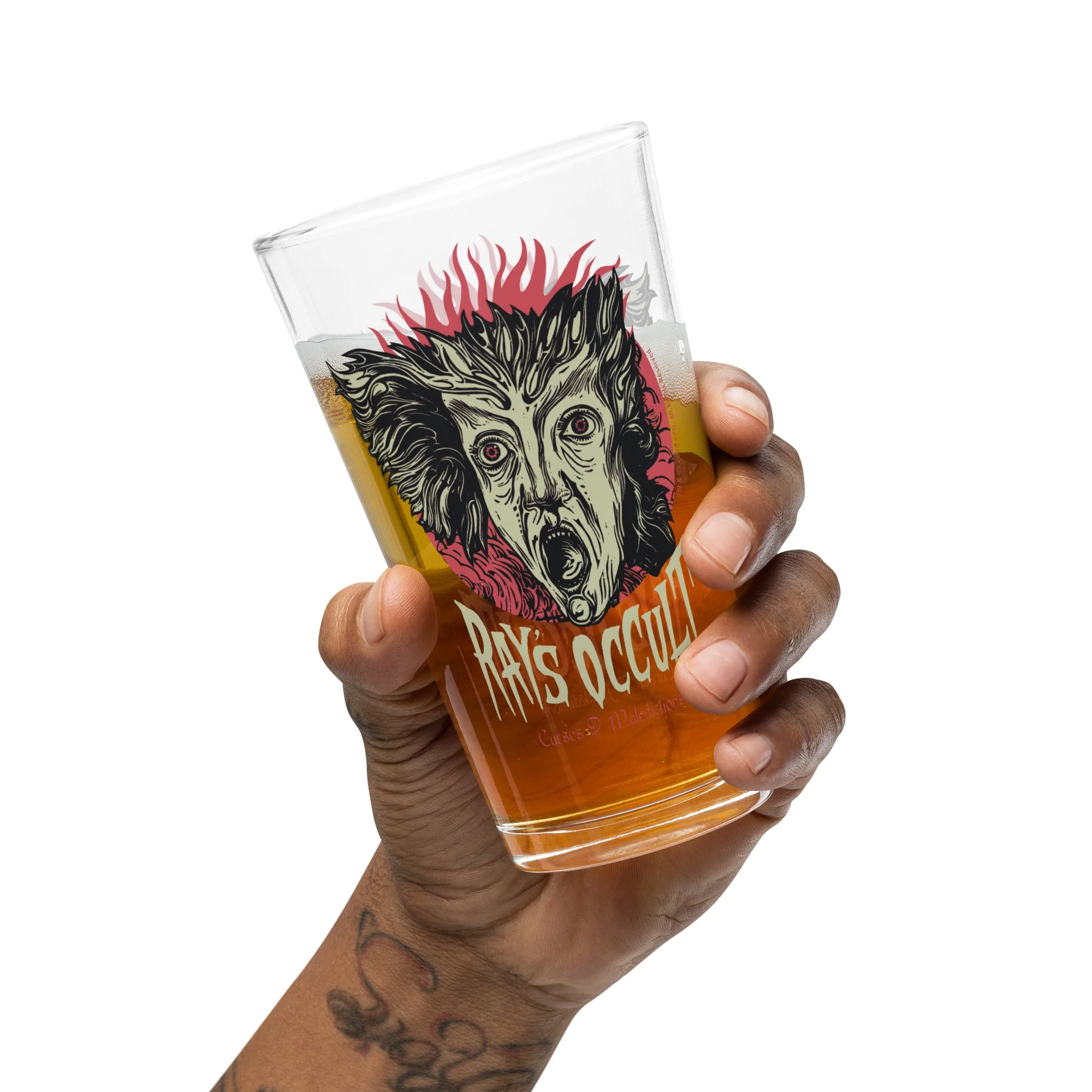 Ghostbusters: Frozen Empire Ray's Occult Pint Glass - Image 5