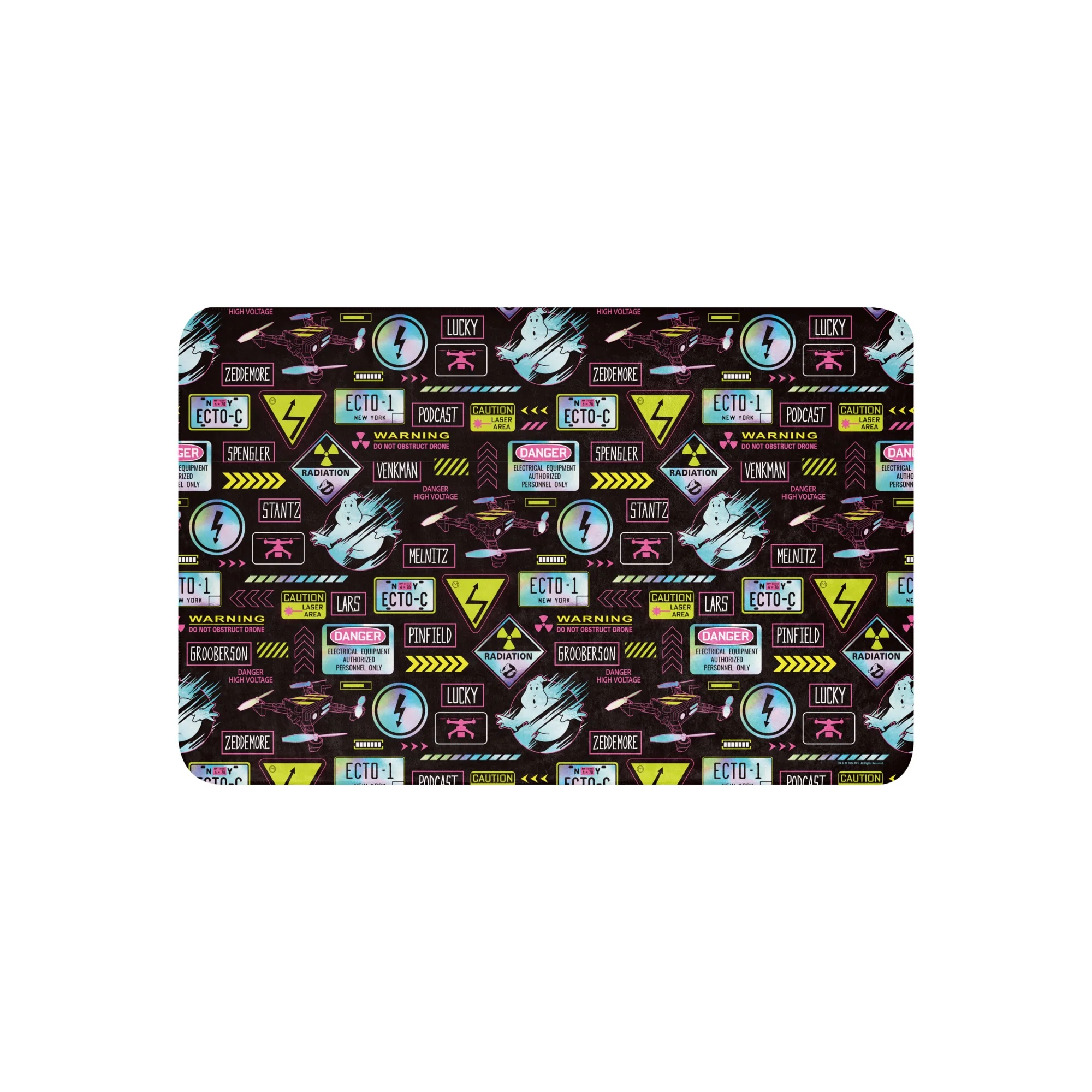 Ghostbusters: Frozen Empire Gadgets Sherpa Blanket - Image 5
