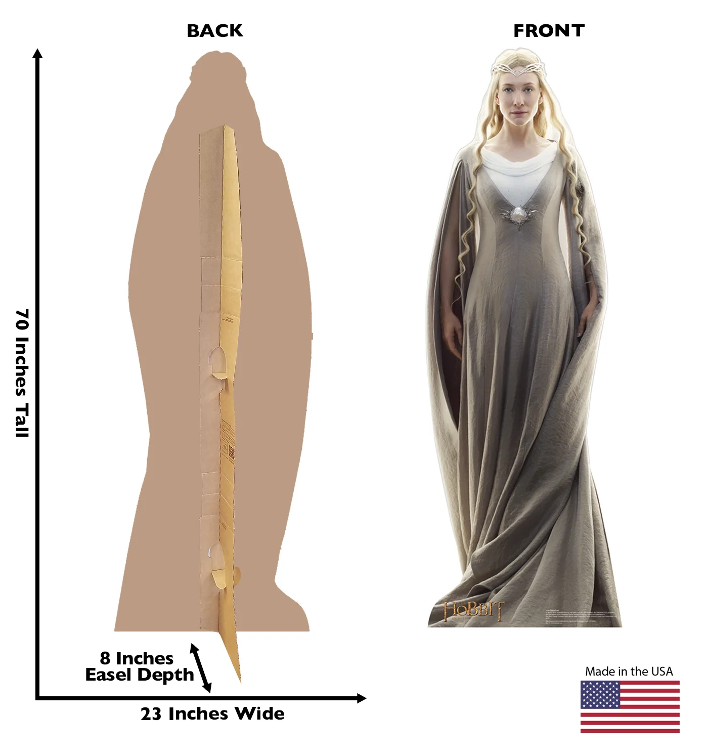 The Lord of the Rings Galadriel Cardboard Cutout Standee - Image 3