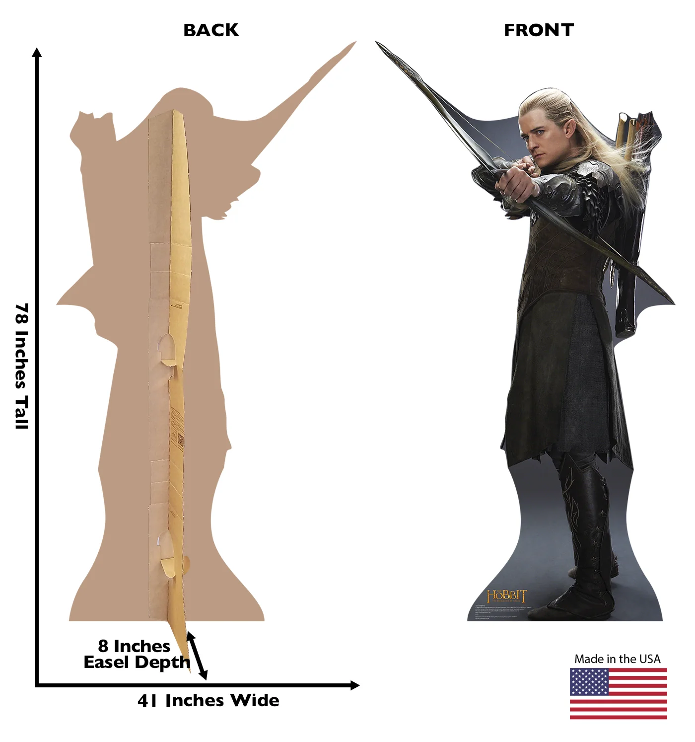 The Lord of the Rings Legolas Cardboard Cutout Standee - Image 3