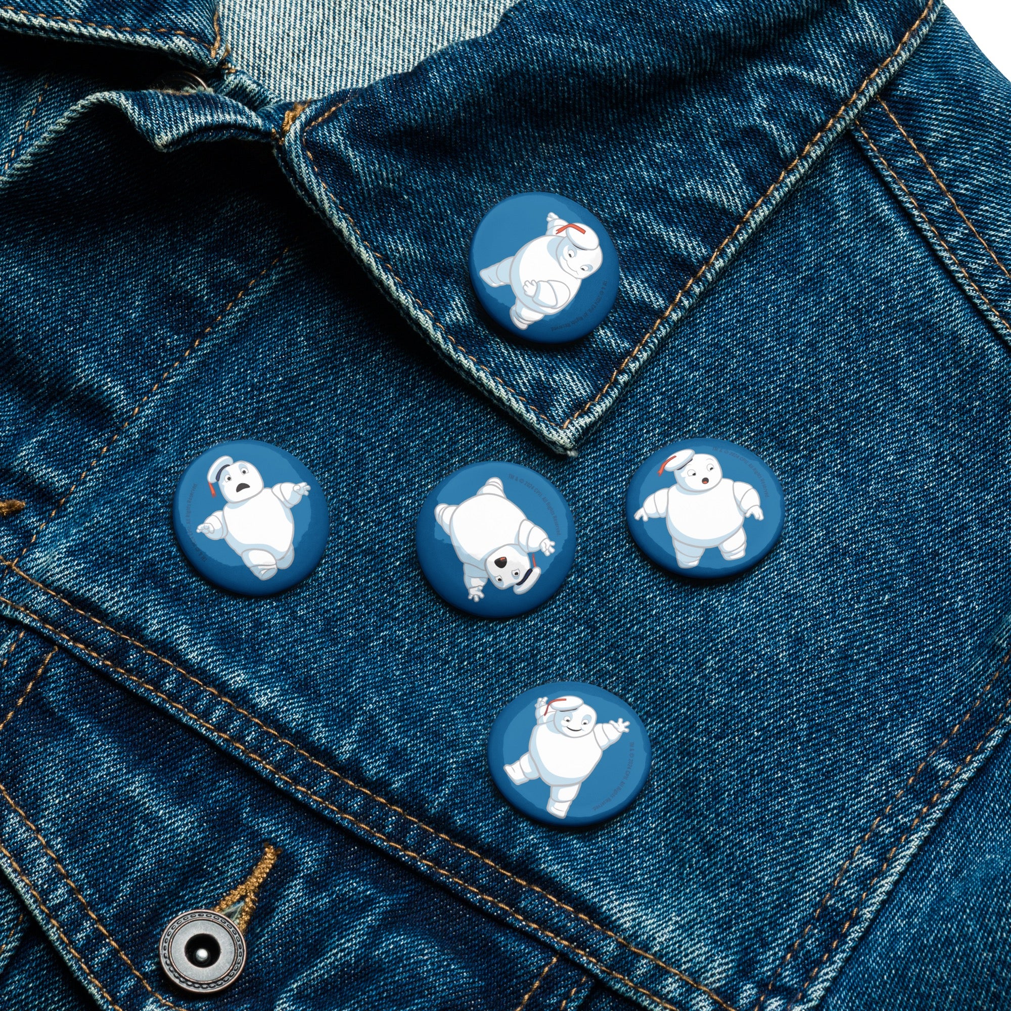 Marshmallow Man Pin Set - Image 3