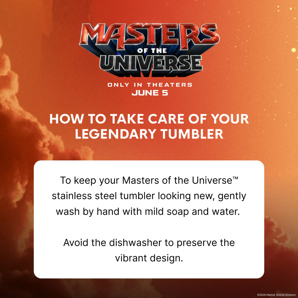 Masters of the Universe x Dragon Glassware Skeletor Tumbler - Image 8