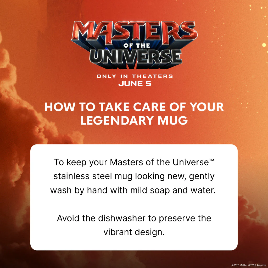 Masters of the Universe 2026 Movie I Have the Power Mug - Image 16