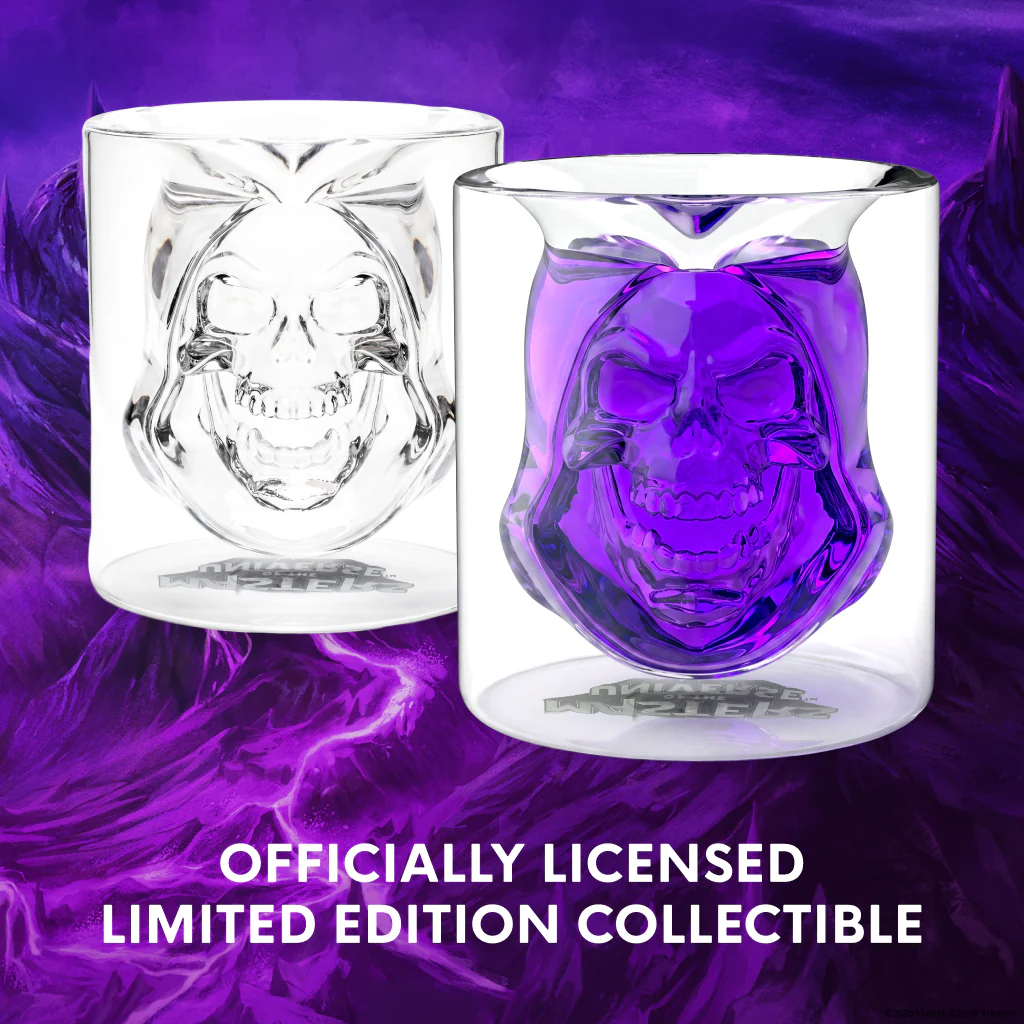 Masters of the Universe 2026 Movie Skeletor Drinking Glasses - Image 3