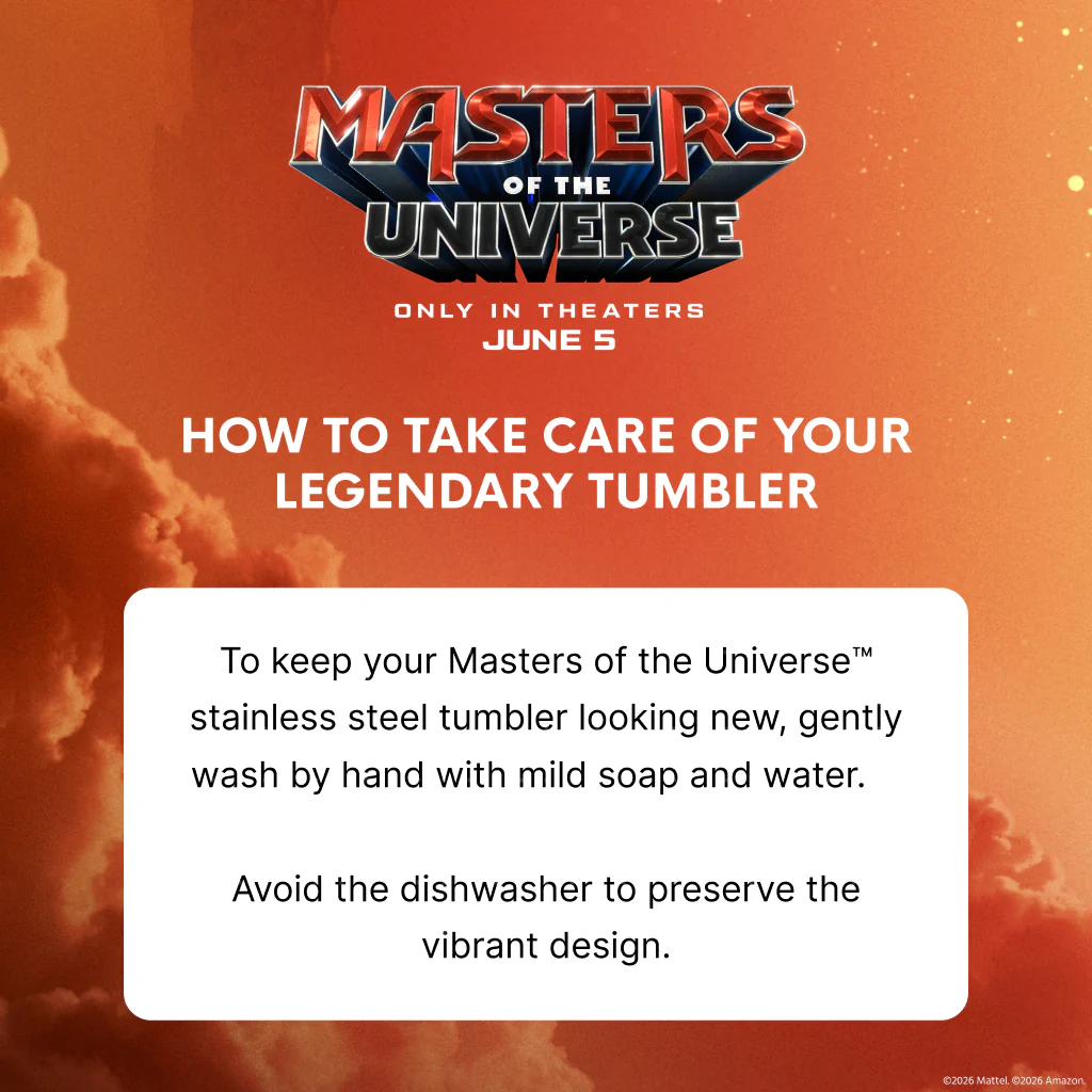 Masters of the Universe I Have The Power Stainless Steel Tumbler - Image 5