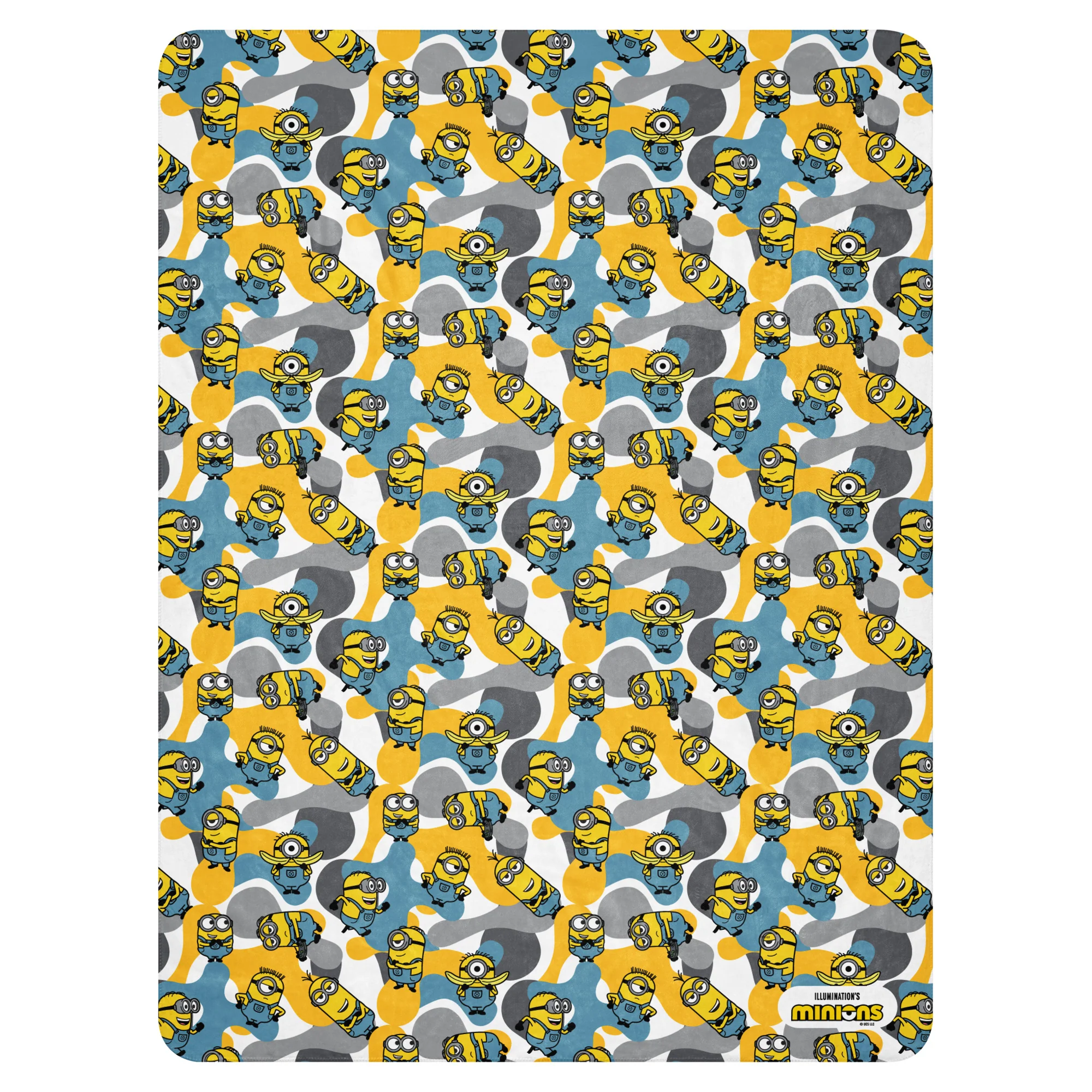 Minions Sherpa Blanket Camo - Image 4