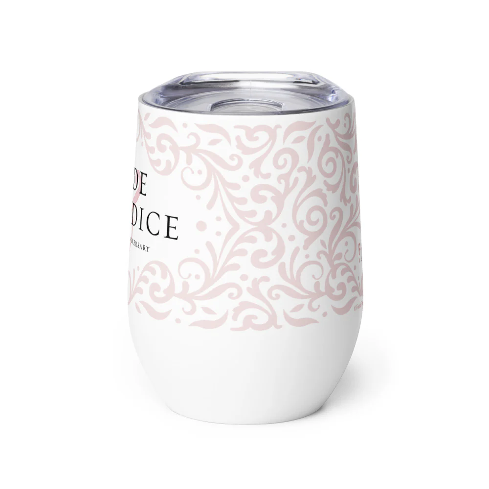 Pride & Prejudice 20th Anniversary Wine Tumbler - Image 2
