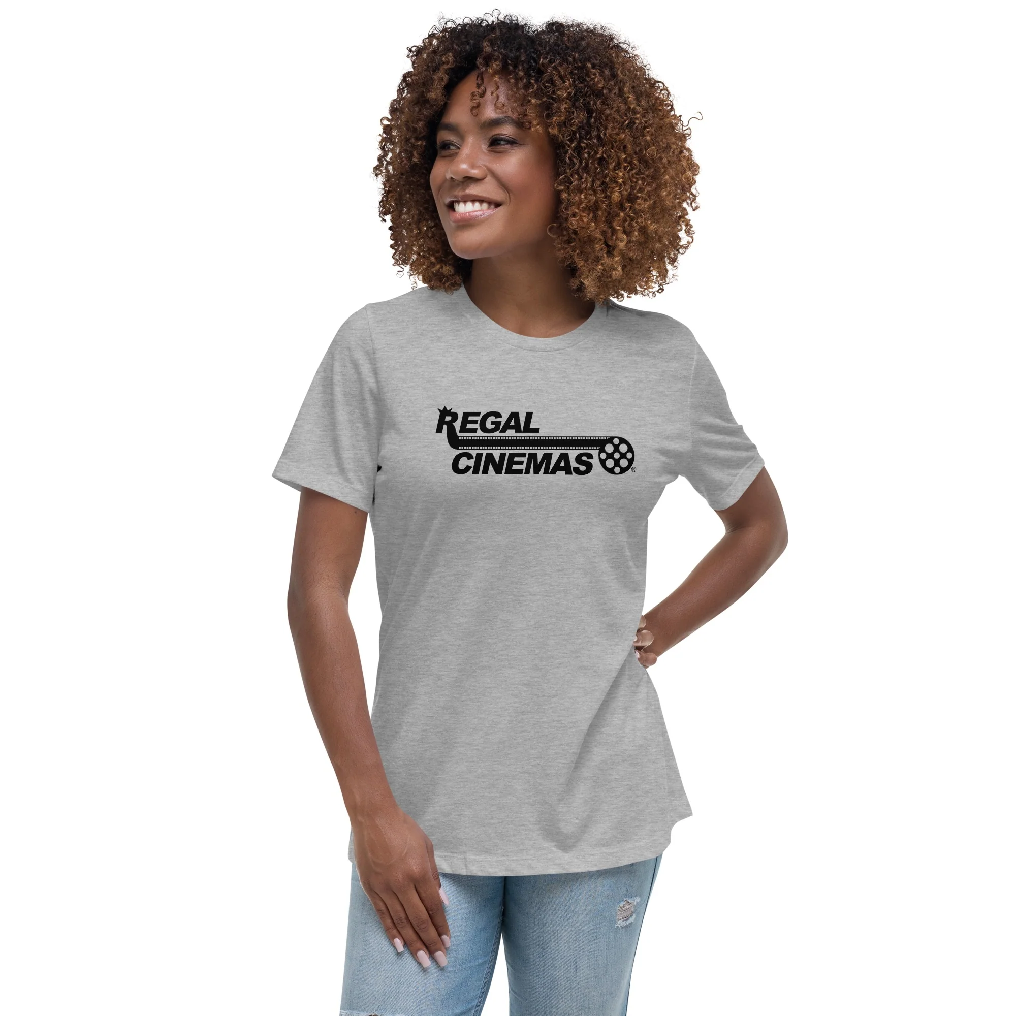 Regal Cinemas Vintage Logo Women's T Shirt - Image 3