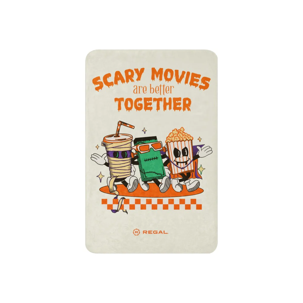 Regal Cinemas Scary Movies Sherpa Blanket - Image 5