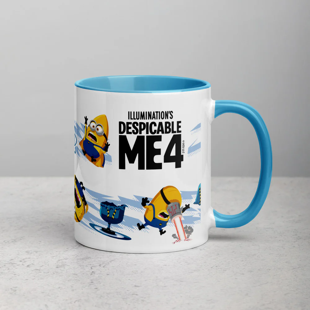 Despicable Me 4 Mighty Minions Lightning Two Toned Mug - Image 4