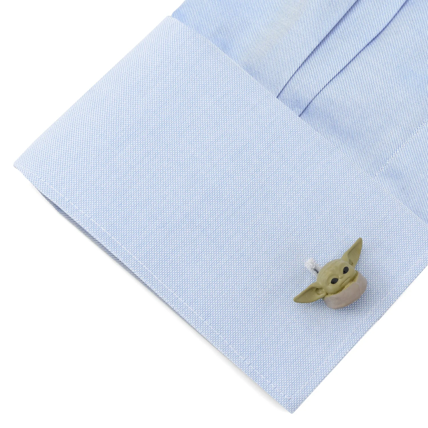 Official Star Wars The Mandalorian Grogu 3D Cufflinks - Image 3
