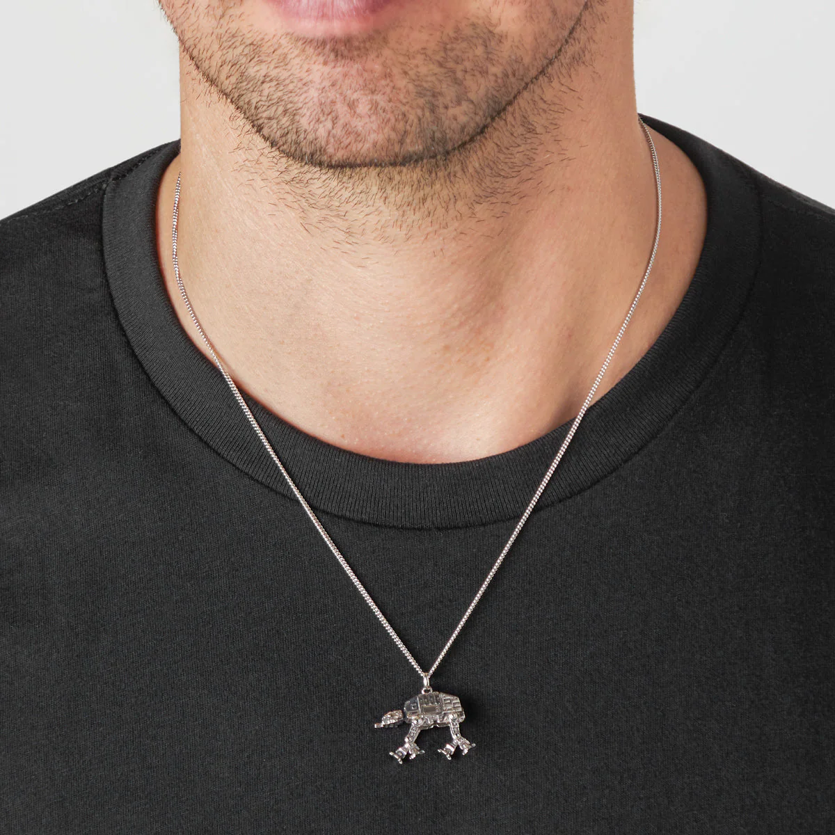 Star Wars x RockLove AT-AT Sterling Silver Necklace - Image 3
