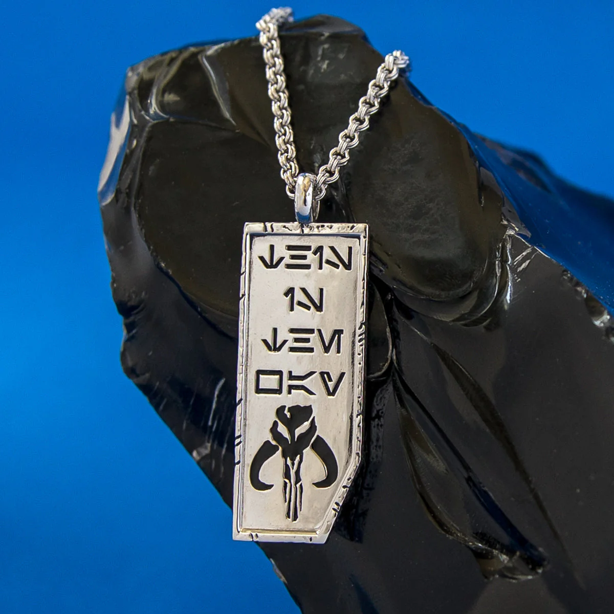 Star Wars x RockLove This is the Way Galactic Forge Necklace - Image 5