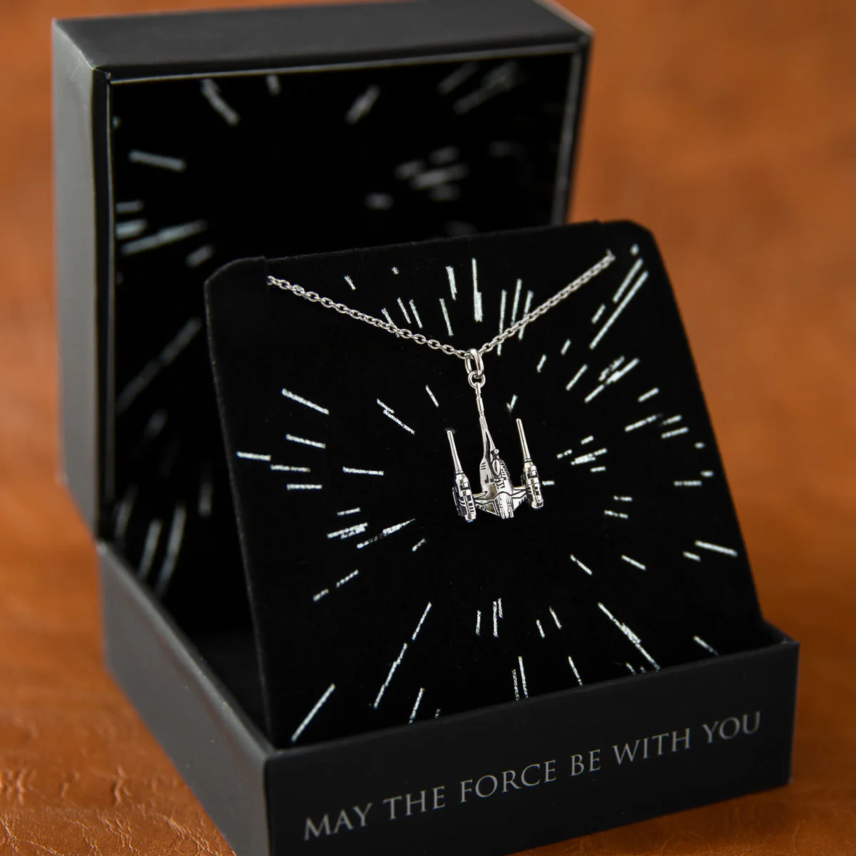 Star Wars x RockLove Naboo N-1 Starfighter Necklace - Image 9