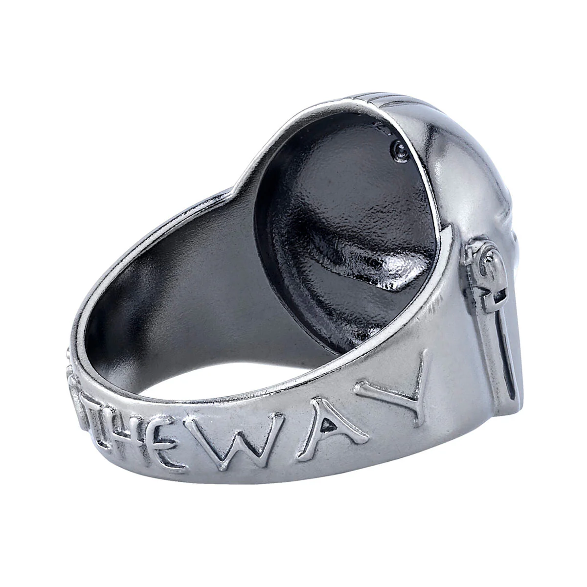 Star Wars x RockLove The Mandalorian Helmet Sterling Silver Ring - Image 4