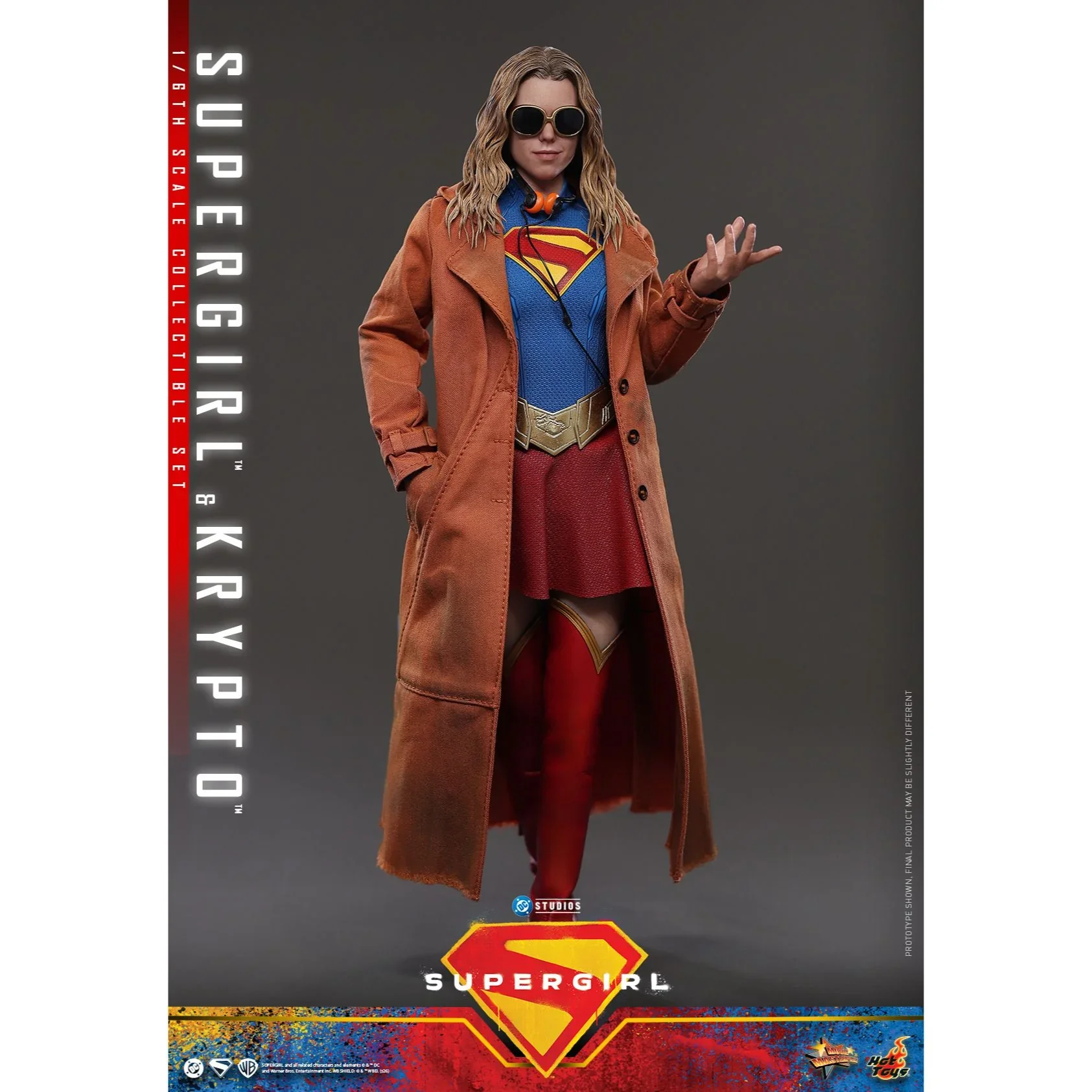 SUPERGIRL (2026 Movie) Supergirl & Krypto Sixth Scale Figure Set by Hot Toys - Image 15