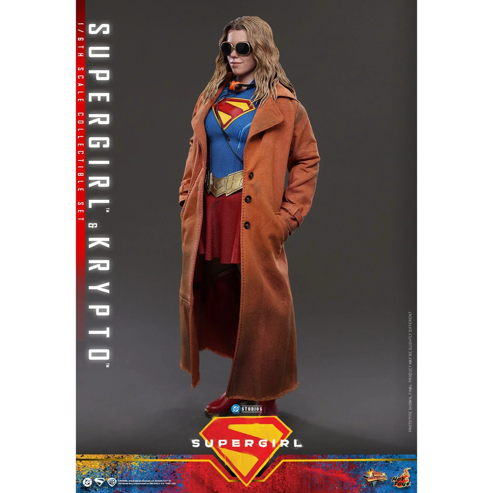 SUPERGIRL (2026 Movie) Supergirl & Krypto Sixth Scale Figure Set by Hot Toys - Image 16