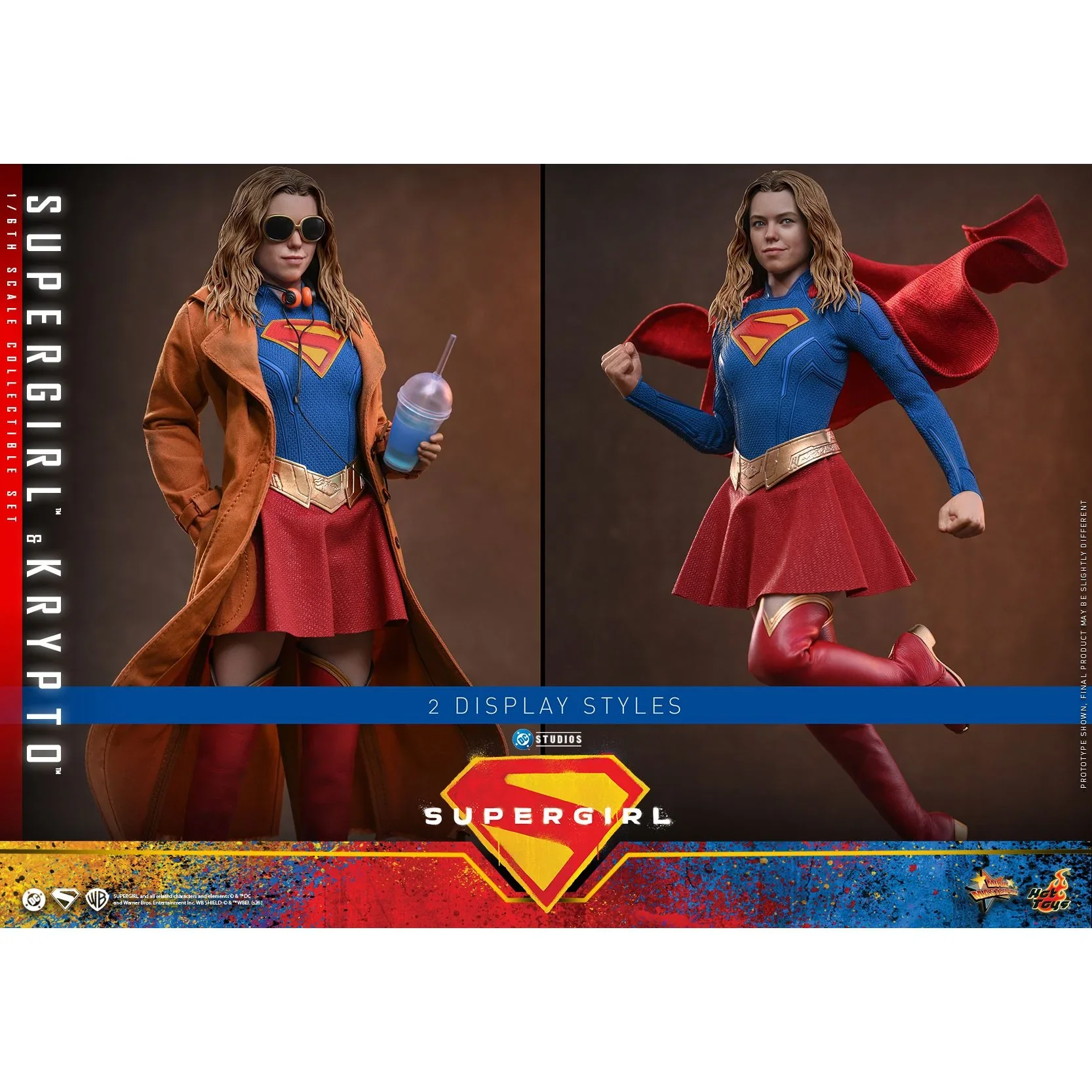 SUPERGIRL (2026 Movie) Supergirl & Krypto Sixth Scale Figure Set by Hot Toys - Image 22