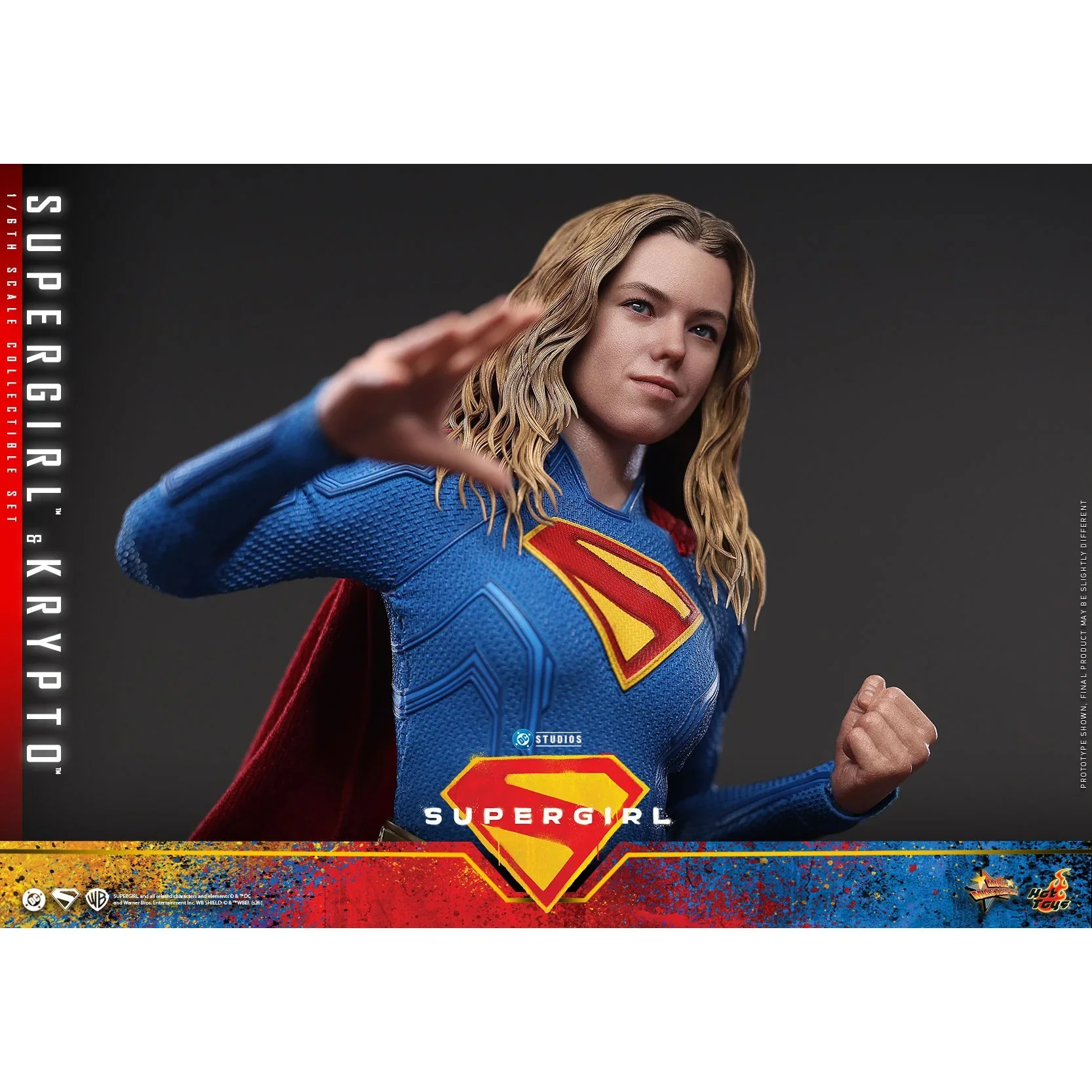 SUPERGIRL (2026 Movie) Supergirl & Krypto Sixth Scale Figure Set by Hot Toys - Image 4