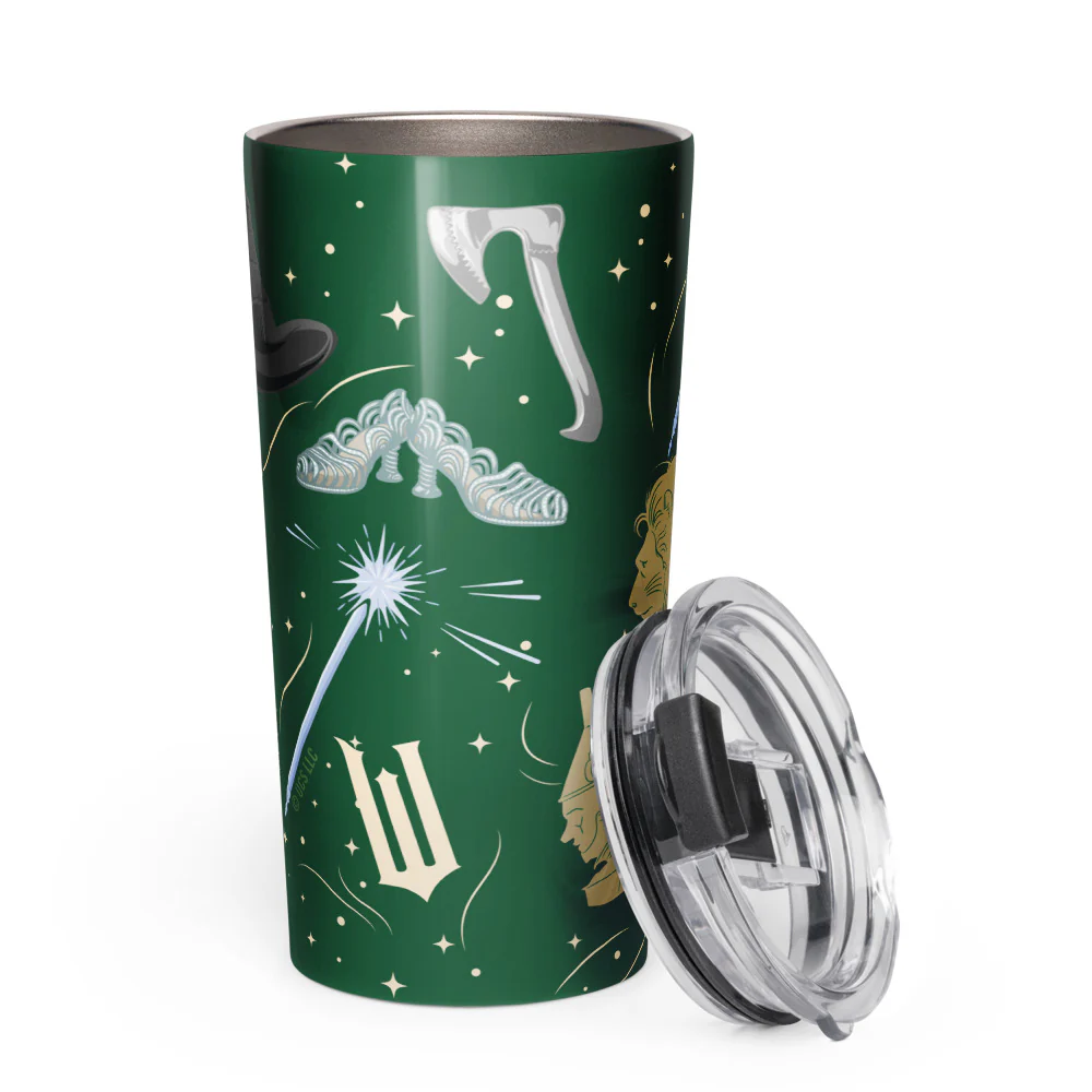 Wicked: For Good Magic Pattern Stainless Steel Tumbler - Image 4