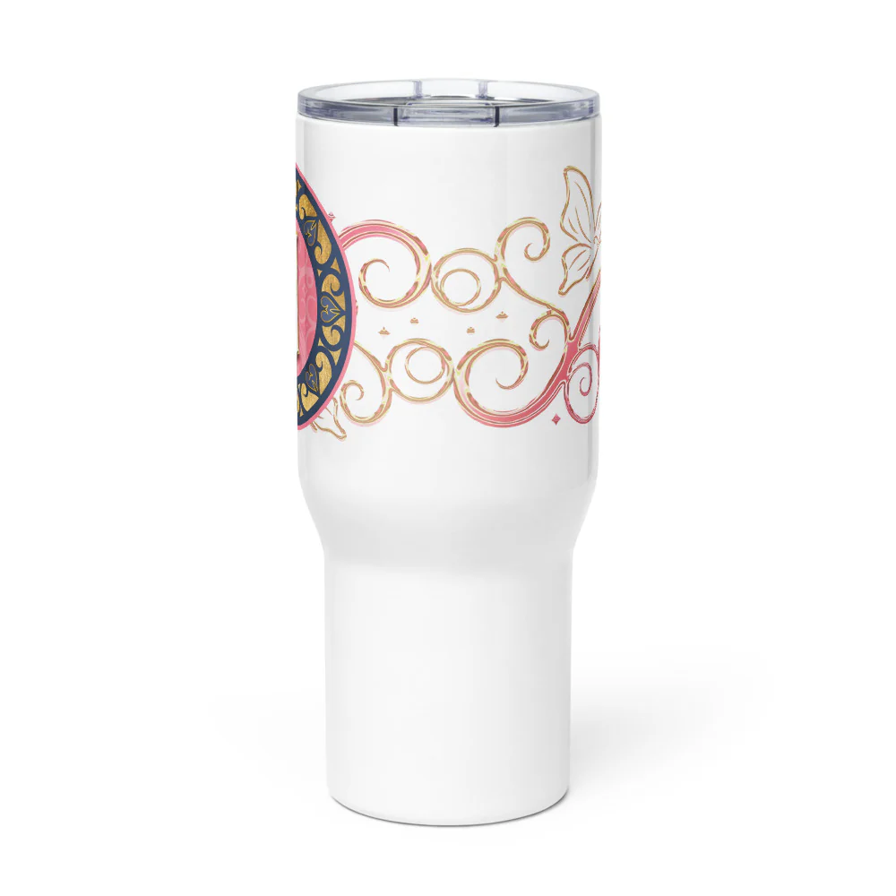 Wicked Glinda Swirl Travel Mug - Image 3